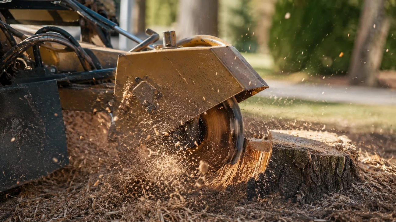 How Long Does Stump Grinding Take?
